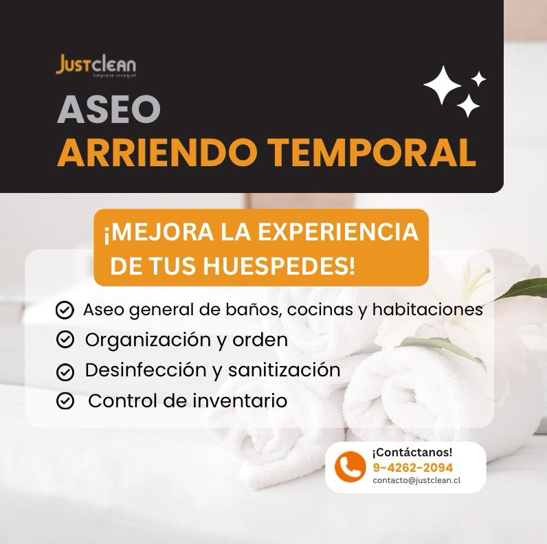 Aseo Arriendo Temporal