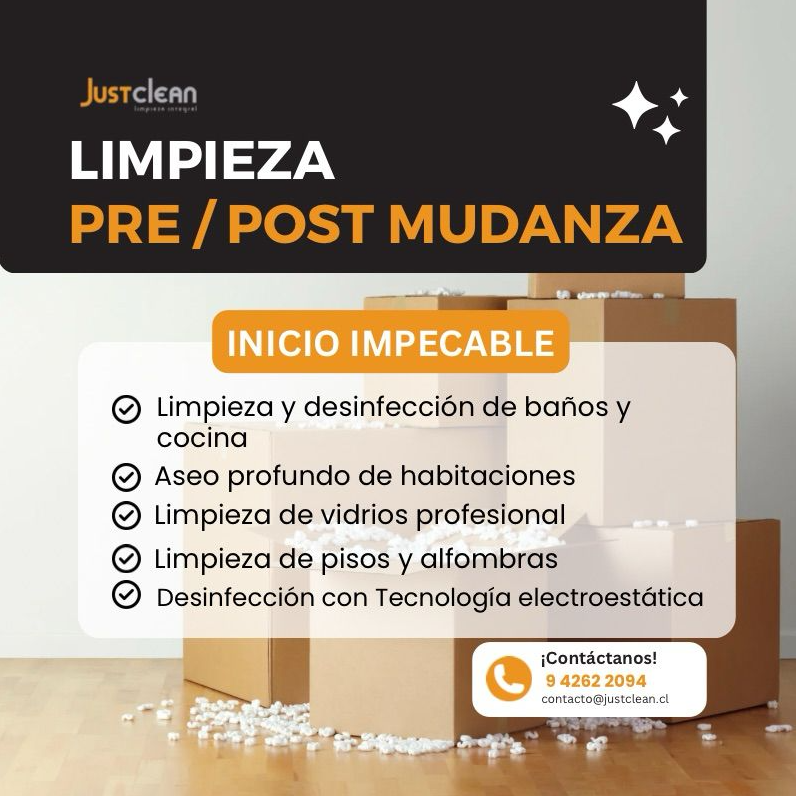 Limpieza Pre/Post Mudanza